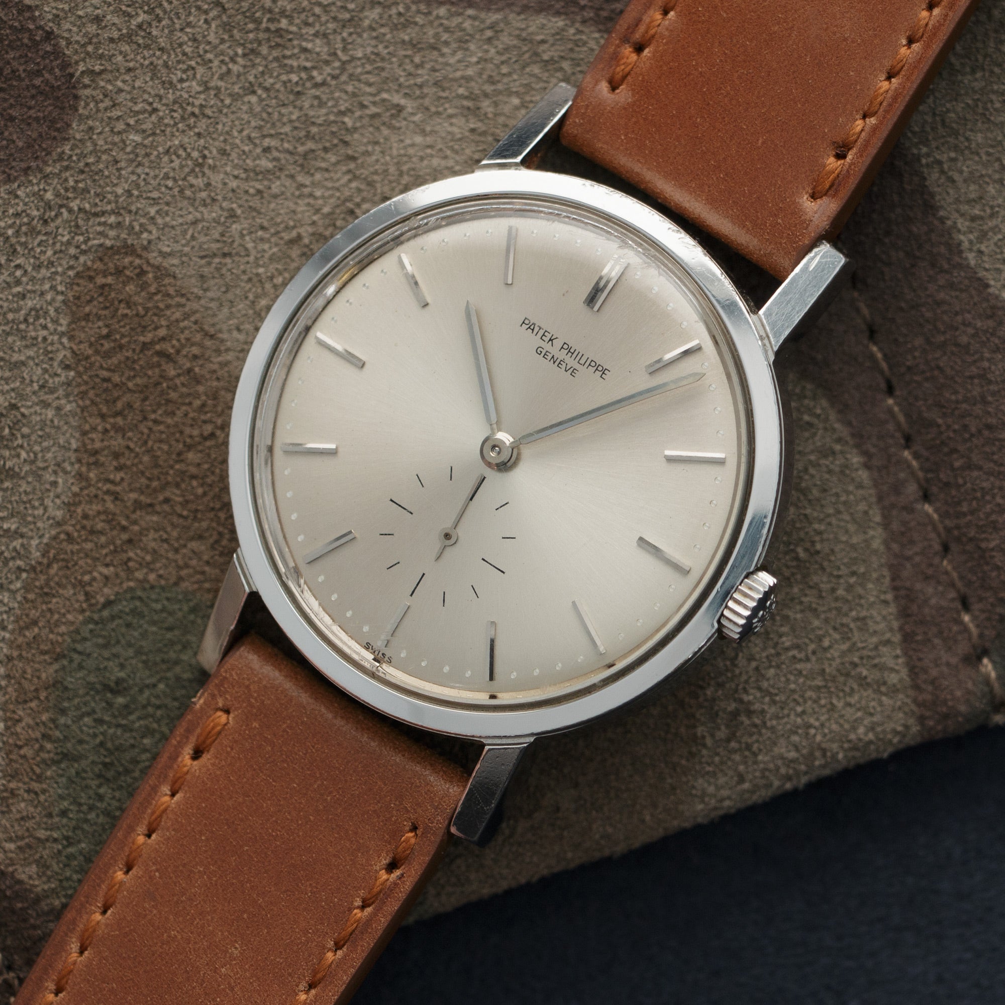 Patek Philippe - Patek Philippe Steel Calatrava Automatic Watch, Ref. 3466 - The Keystone Watches