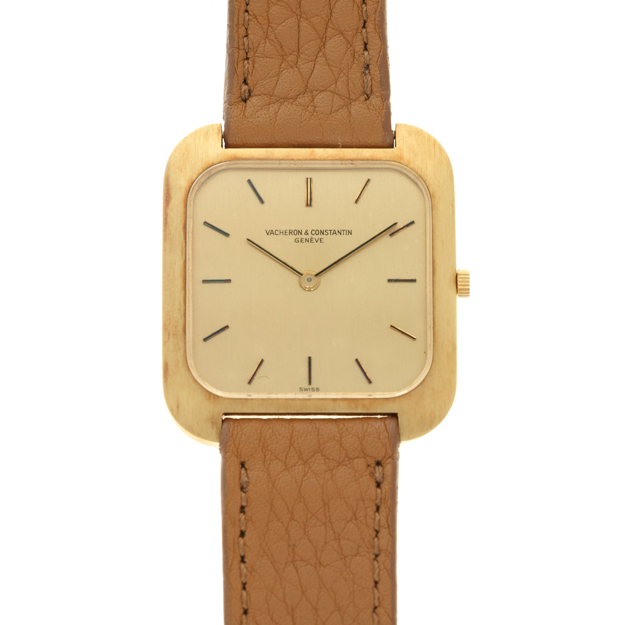 Vacheron Constantin - Vacheron Constantin Yellow Gold Oversized TV-Shape Watch, 1960s - The Keystone Watches