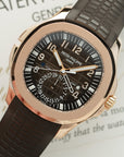 Patek Philippe - Patek Philippe Rose Gold Aquanaut Watch Ref. 5164 - The Keystone Watches