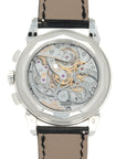 Patek Philippe - Patek Philippe Platinum Perpetual Calendar Chrono Baguette Diamond Watch Ref. 5271 - The Keystone Watches