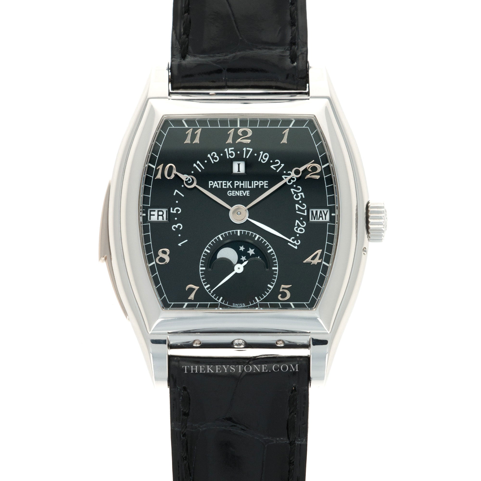 Patek Philippe - Patek Philippe Platinum Perpetual Calendar Minute Repeater Watch Ref. 5013 - The Keystone Watches