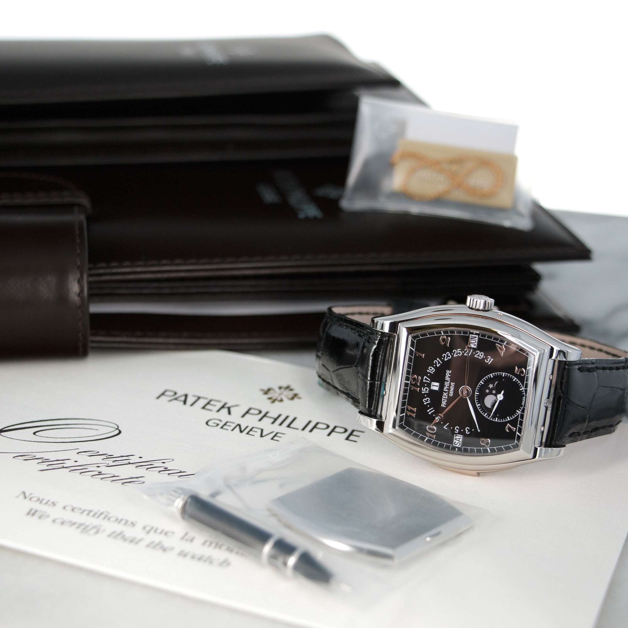 Patek Philippe - Patek Philippe Platinum Perpetual Calendar Minute Repeater Watch Ref. 5013 - The Keystone Watches