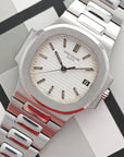 Patek Philippe - Patek Philippe Nautilus White Dial Watch Ref. 3800 - The Keystone Watches