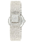 Piaget - Piaget White Gold Diamond Onyx Watch, 1970s - The Keystone Watches