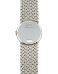 Piaget - Piaget White Gold Diamond Emerald Watch, 1970s - The Keystone Watches