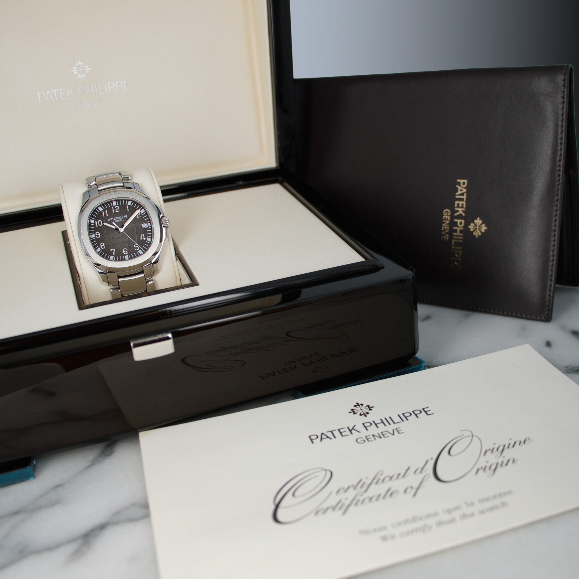 Patek Philippe - Patek Philippe Steel Aquanaut Watch Ref. 5167 with Original Box and Papers - The Keystone Watches
