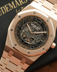 Audemars Piguet - Audemars Piguet Rose Gold Royal Oak Openworked Skeleton Watch Ref. 15204 - The Keystone Watches