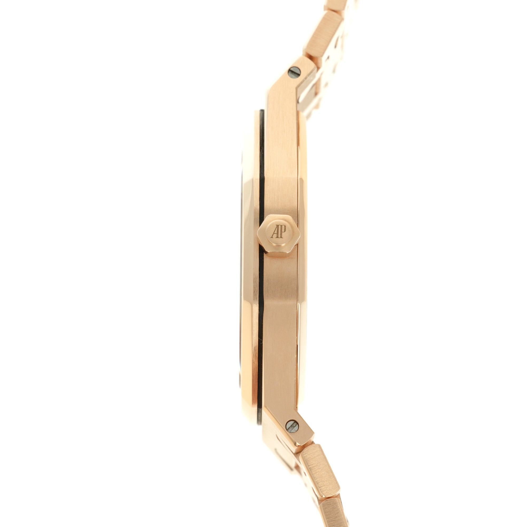 Audemars Piguet - Audemars Piguet Rose Gold Royal Oak Openworked Skeleton Watch Ref. 15204 - The Keystone Watches