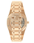 Audemars Piguet - Audemars Piguet Rose Gold Royal Oak Openworked Skeleton Watch Ref. 15204 - The Keystone Watches