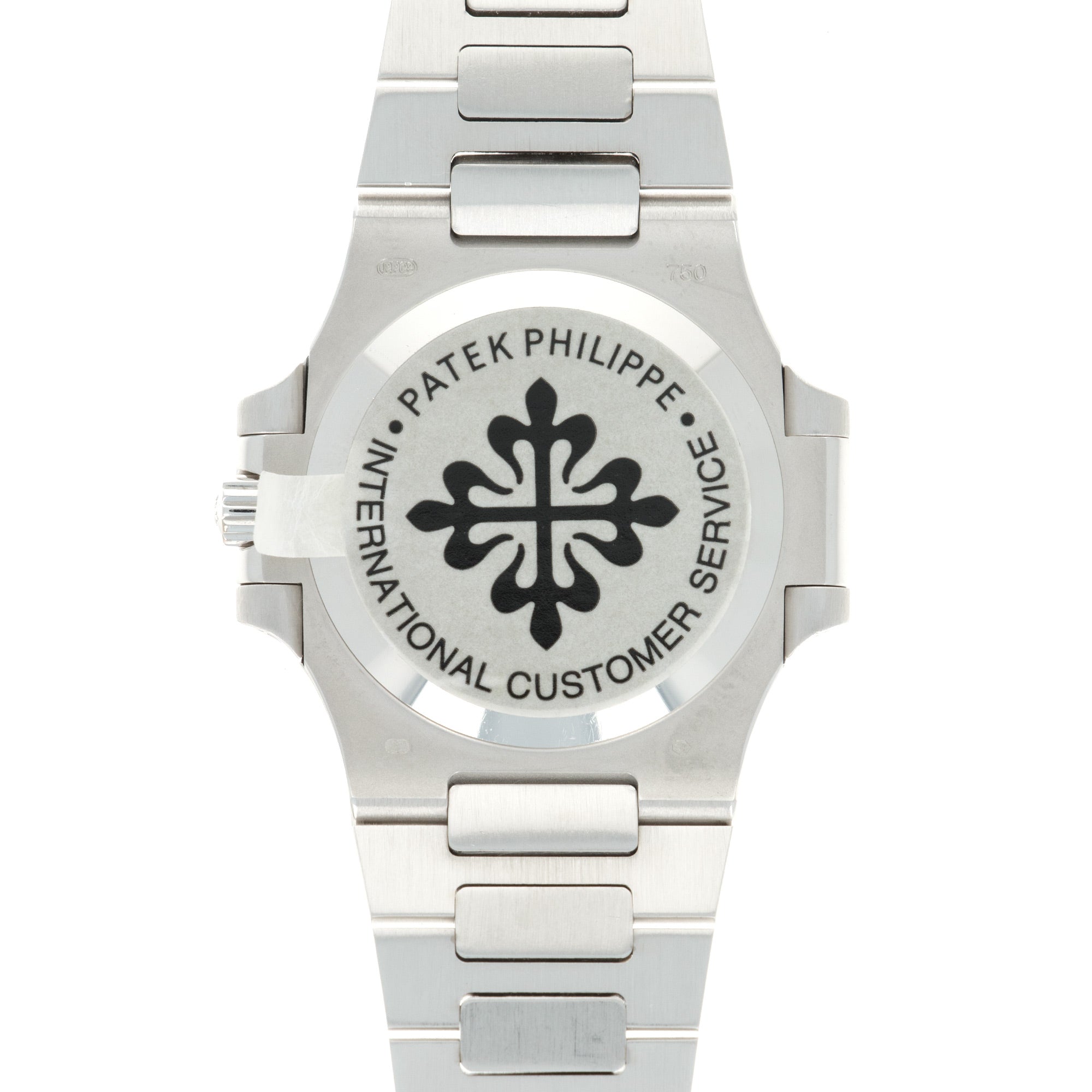 Patek Philippe - Patek Philippe White Gold Nautilus Baguette Diamond Watch Ref. 3800 - The Keystone Watches