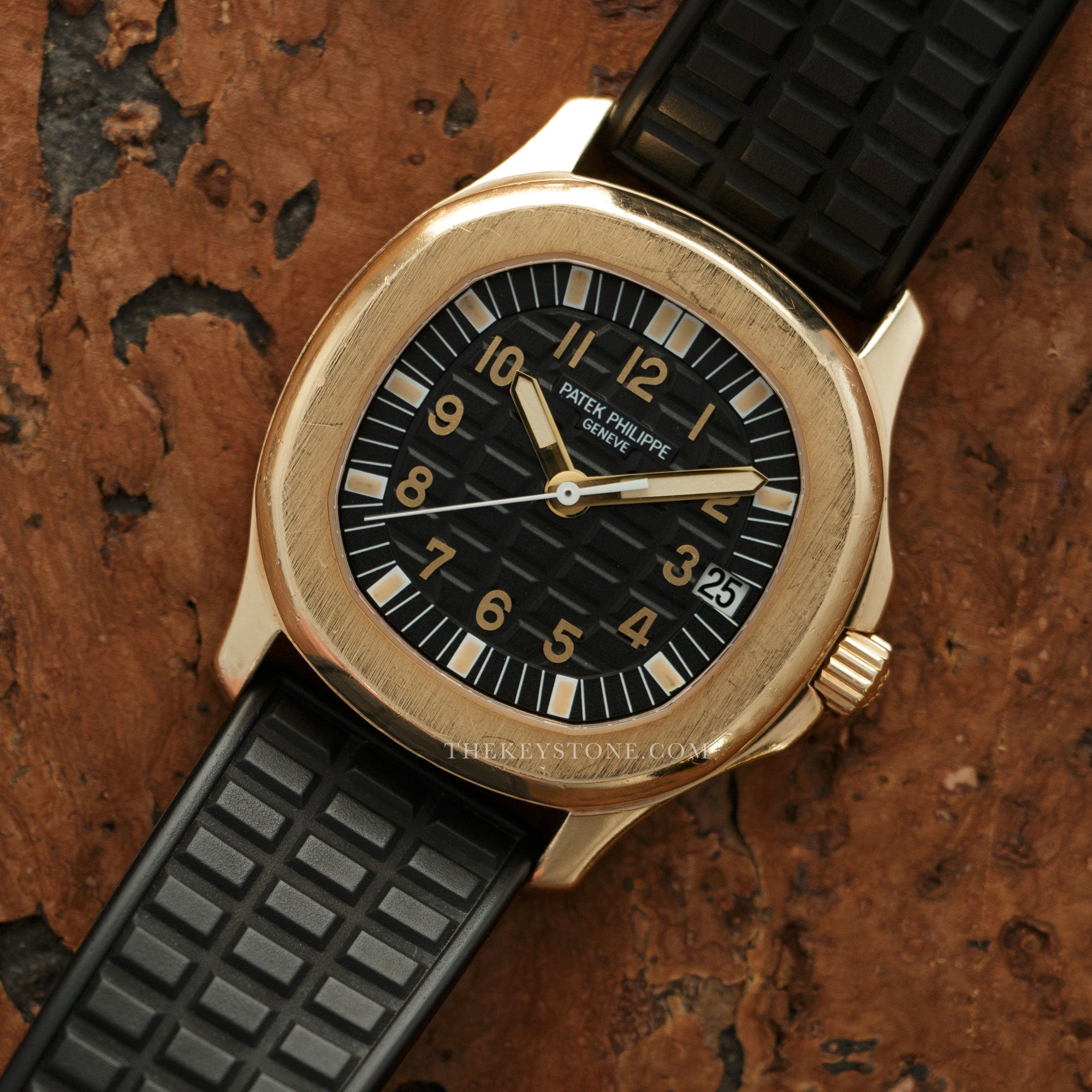 Patek Philippe - Patek Philippe Yellow Gold Aquanaut Watch Ref. 5066 - The Keystone Watches