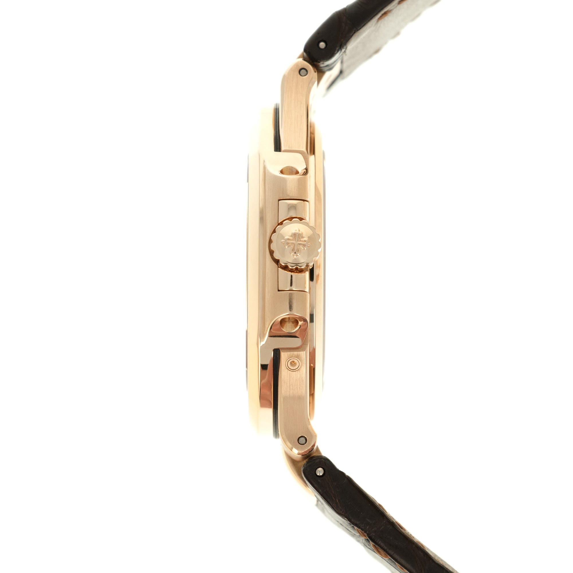 Patek Philippe - Patek Philippe Rose Gold Nautilus Moonphase Watch Ref. 5712 - The Keystone Watches