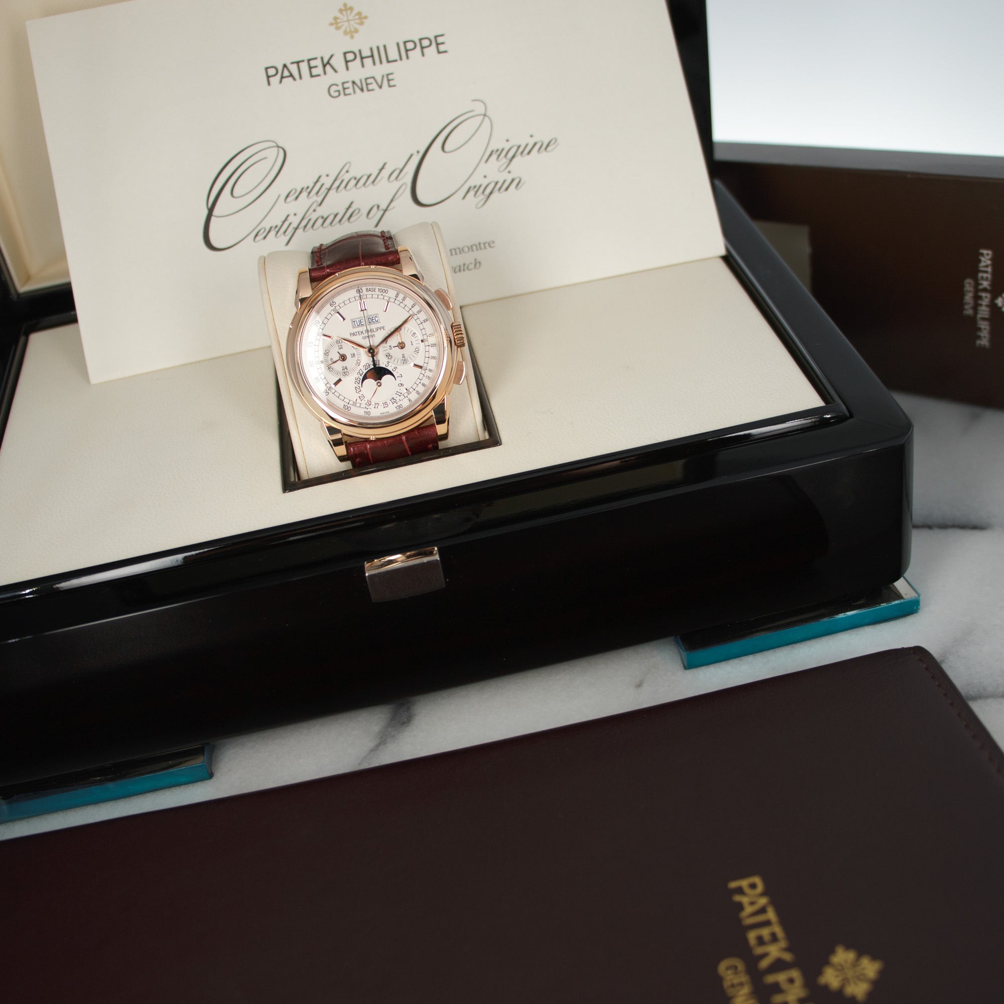 Patek Philippe - Patek Philippe Rose Gold Perpetual Calendar Chronograph Watch Ref. 5970 - The Keystone Watches