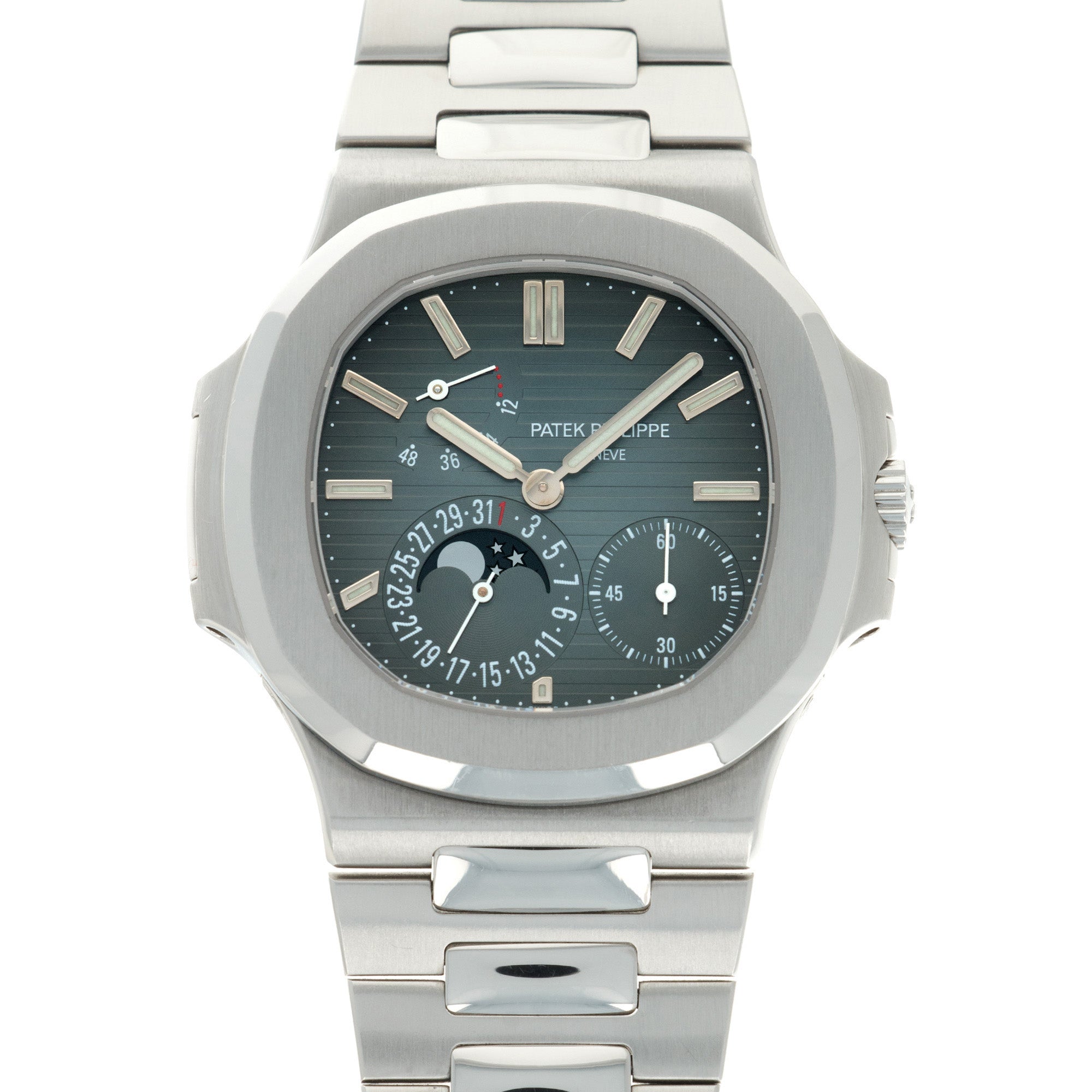 Patek Philippe - Patek Philippe Nautilus Moonphase Watch Ref. 5712 - The Keystone Watches
