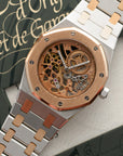 Audemars Piguet - Audemars Piguet Platinum & Rose Gold Royal Oak Skeleton Watch - The Keystone Watches