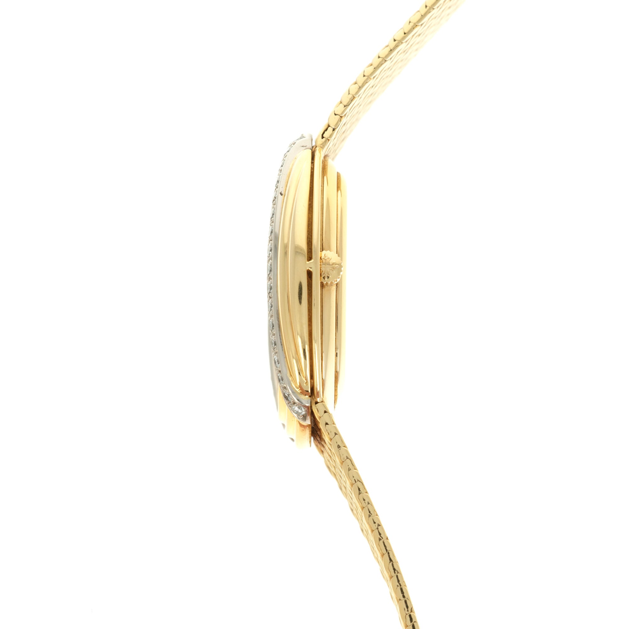 Patek Philippe - Patek Philippe Yellow Gold Diamond Watch Ref. 4288 with Original Paper - The Keystone Watches