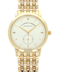 A. Lange & Sohne - A. Lange & Sohne Yellow Gold Saxonia Bracelet Watch - The Keystone Watches