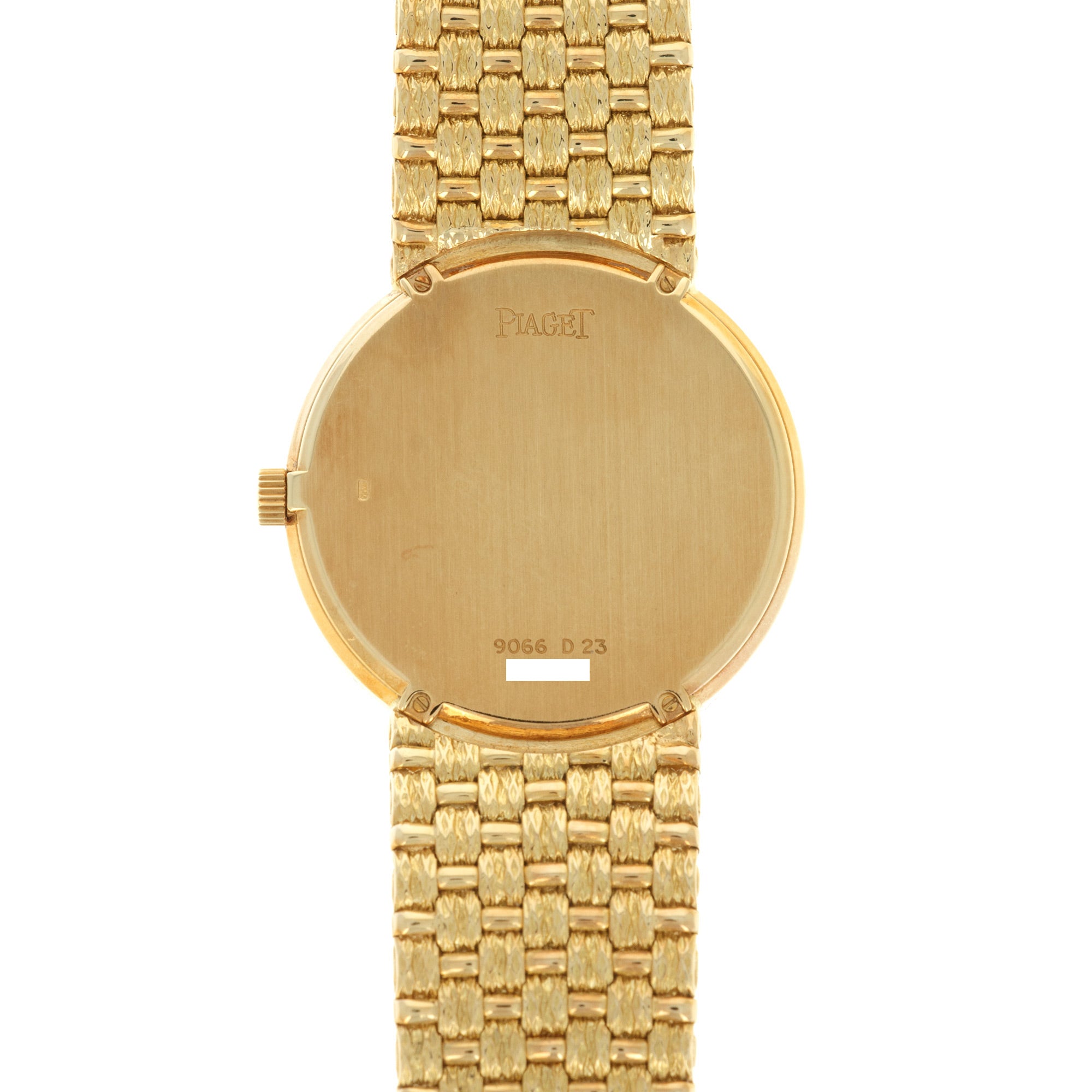 Piaget - Piaget Yellow Gold Diamond & Onyx Watch, 1970s - The Keystone Watches