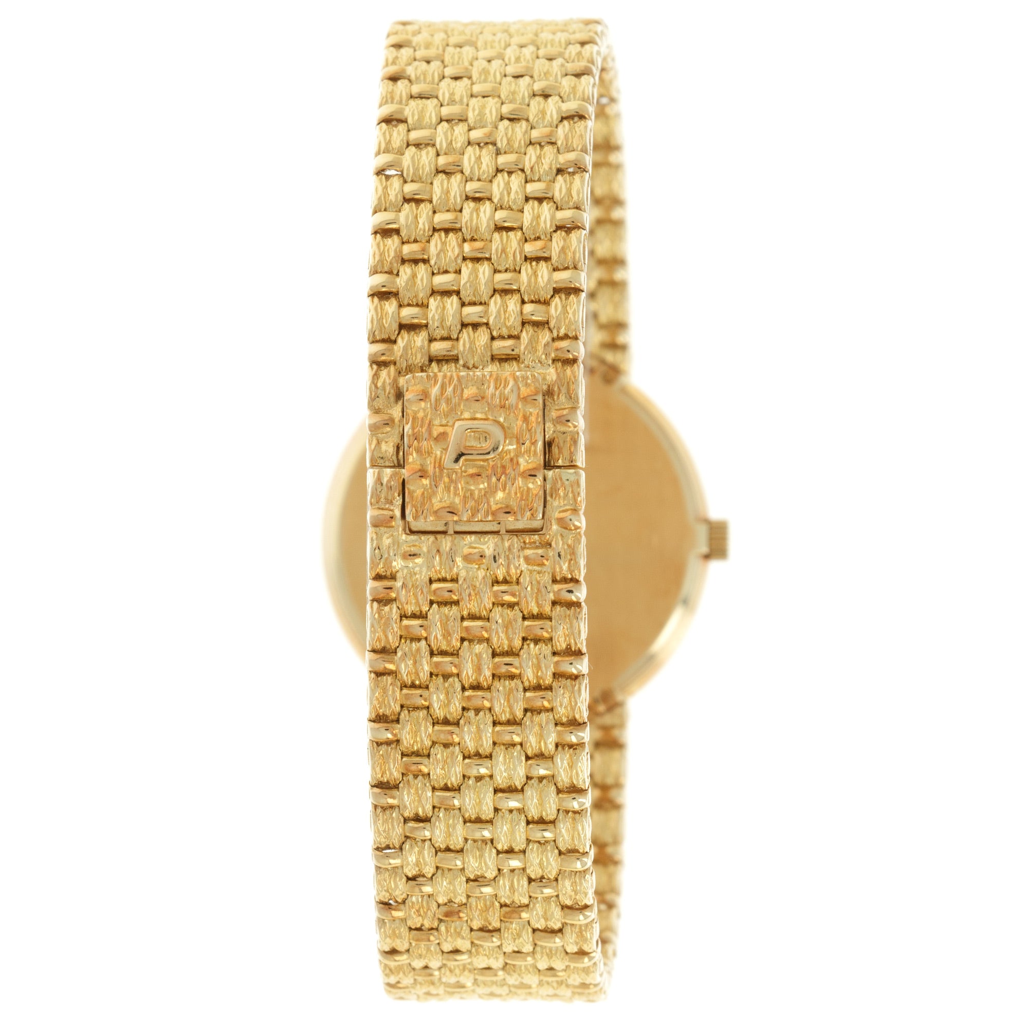 Piaget - Piaget Yellow Gold Diamond & Onyx Watch, 1970s - The Keystone Watches
