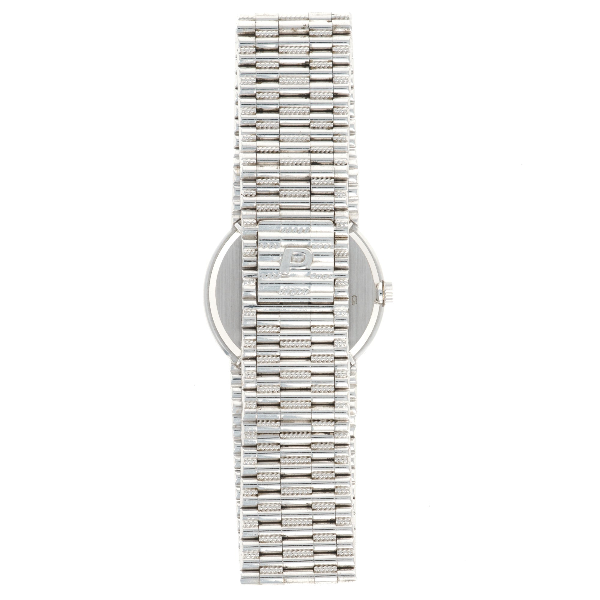 Piaget - Piaget White gold Onyx & Diamond Watch, 1970s - The Keystone Watches