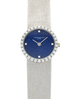 Vacheron Constantin - Vacheron Constantin White Gold Lapis Diamond Watch, 1970s - The Keystone Watches