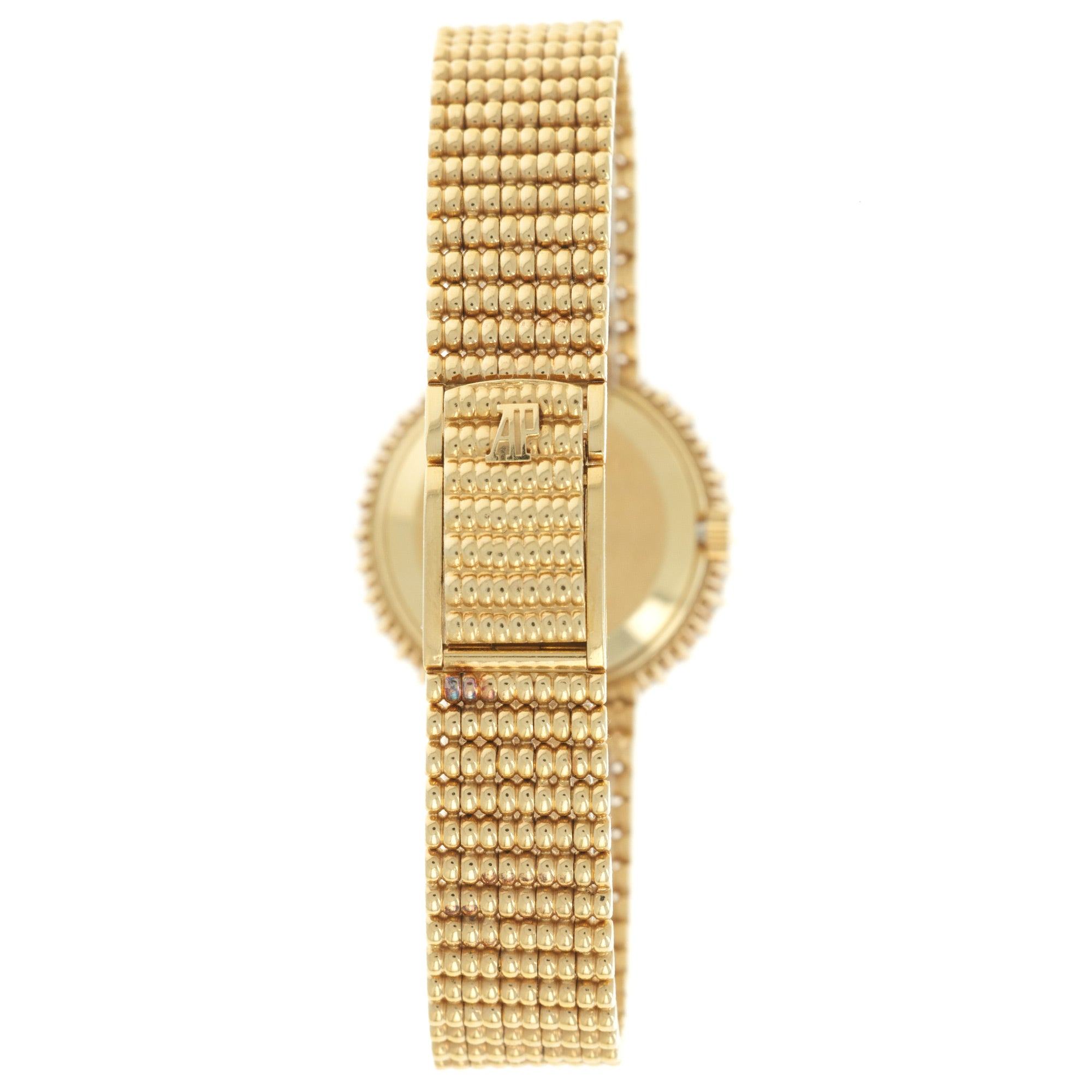 Audemars Piguet - Audemars Piguet Yellow Gold Diamond Moonphase Watch - The Keystone Watches
