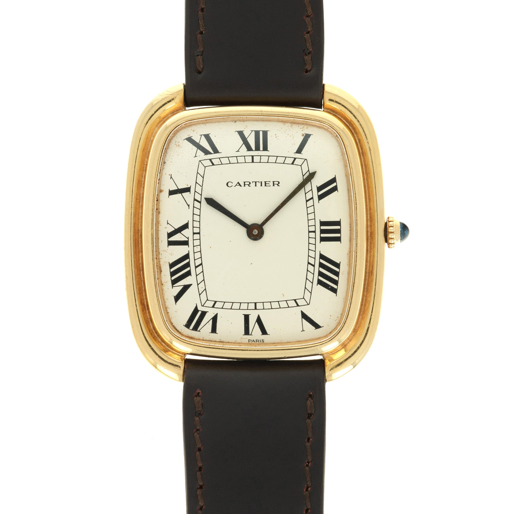 Cartier - Cartier Yellow Gold Jumbo Tank Gondole Watch - The Keystone Watches