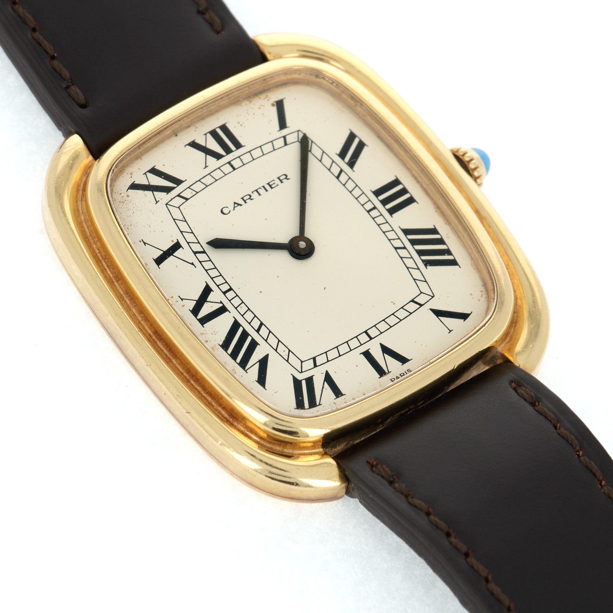 Cartier - Cartier Yellow Gold Jumbo Tank Gondole Watch - The Keystone Watches
