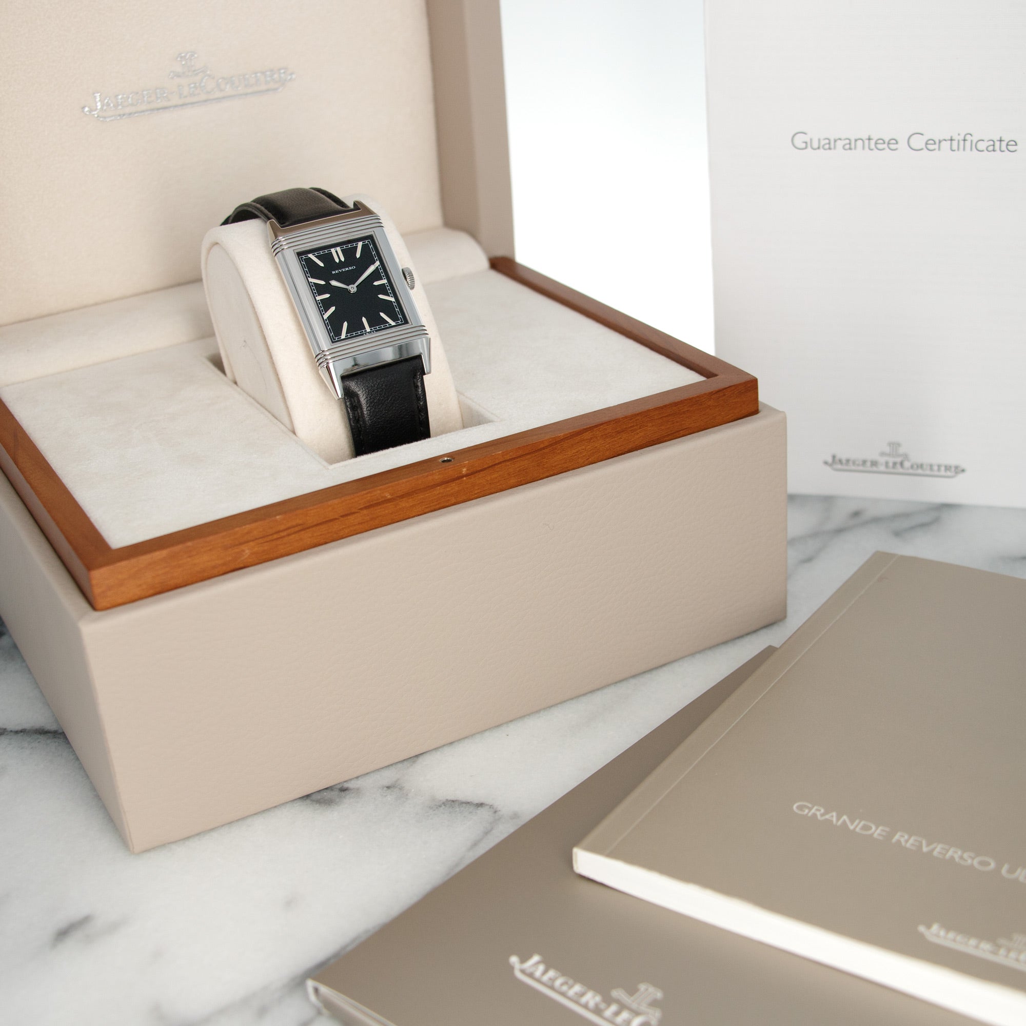 Jaeger LeCoultre - Jaeger LeCoultre Grande Reverso Ultra-Thin Tribute to 1931 Watch, with Original Box and Papers - The Keystone Watches