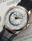 Patek Philippe - Patek Philippe White Gold World Time Ref. 5130, with Original Box and Papers - The Keystone Watches