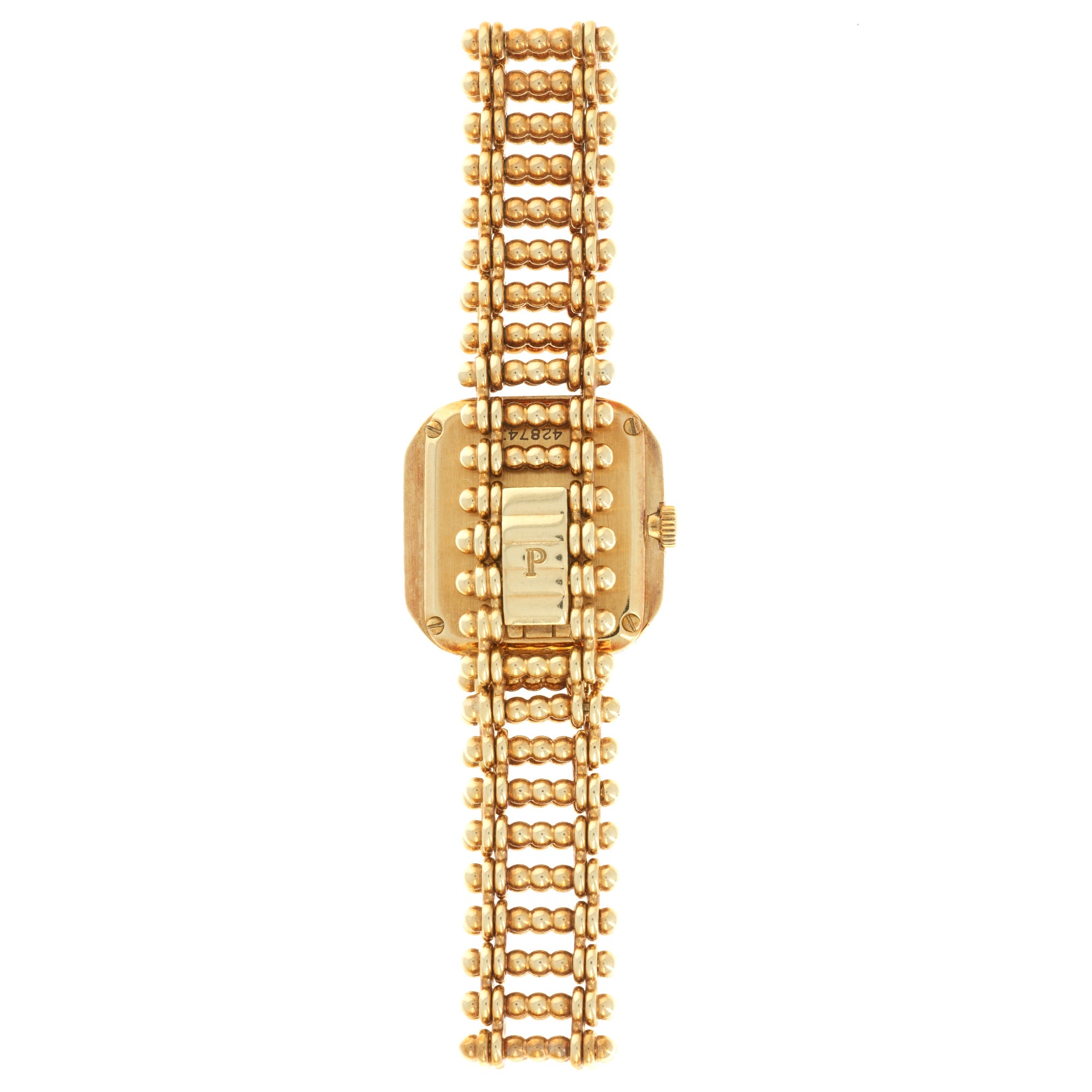 Piaget - Piaget Yellow Gold Diamond Watch, 1980s - The Keystone Watches