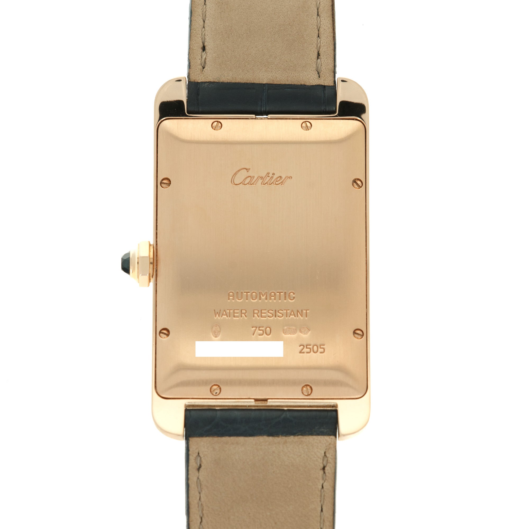 Cartier - Cartier Rose Gold Tank Americaine Watch with Original Box and Papers - The Keystone Watches
