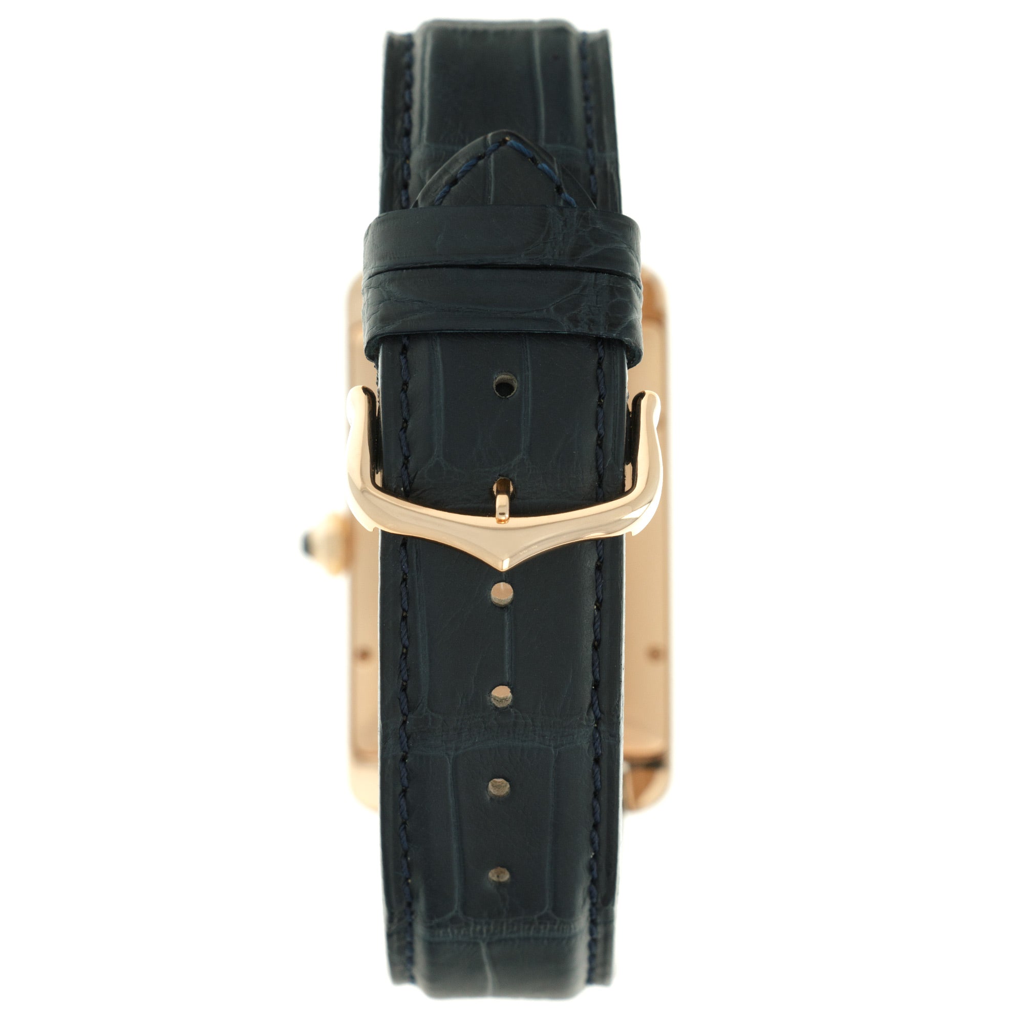 Cartier - Cartier Rose Gold Tank Americaine Watch with Original Box and Papers - The Keystone Watches