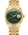 Rolex - Rolex Yellow Gold Datejust Bloodstone Ref. 16018 - The Keystone Watches