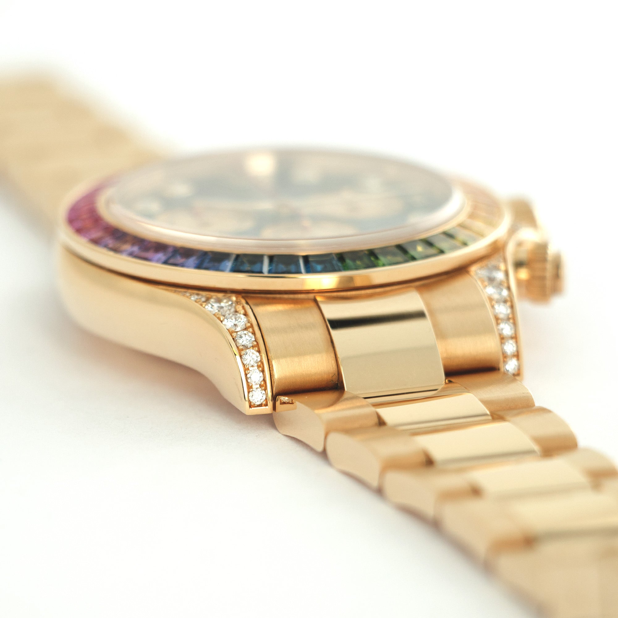 Rolex - Rolex Yellow Gold Daytona Rainbow Watch Ref. 116598 - The Keystone Watches