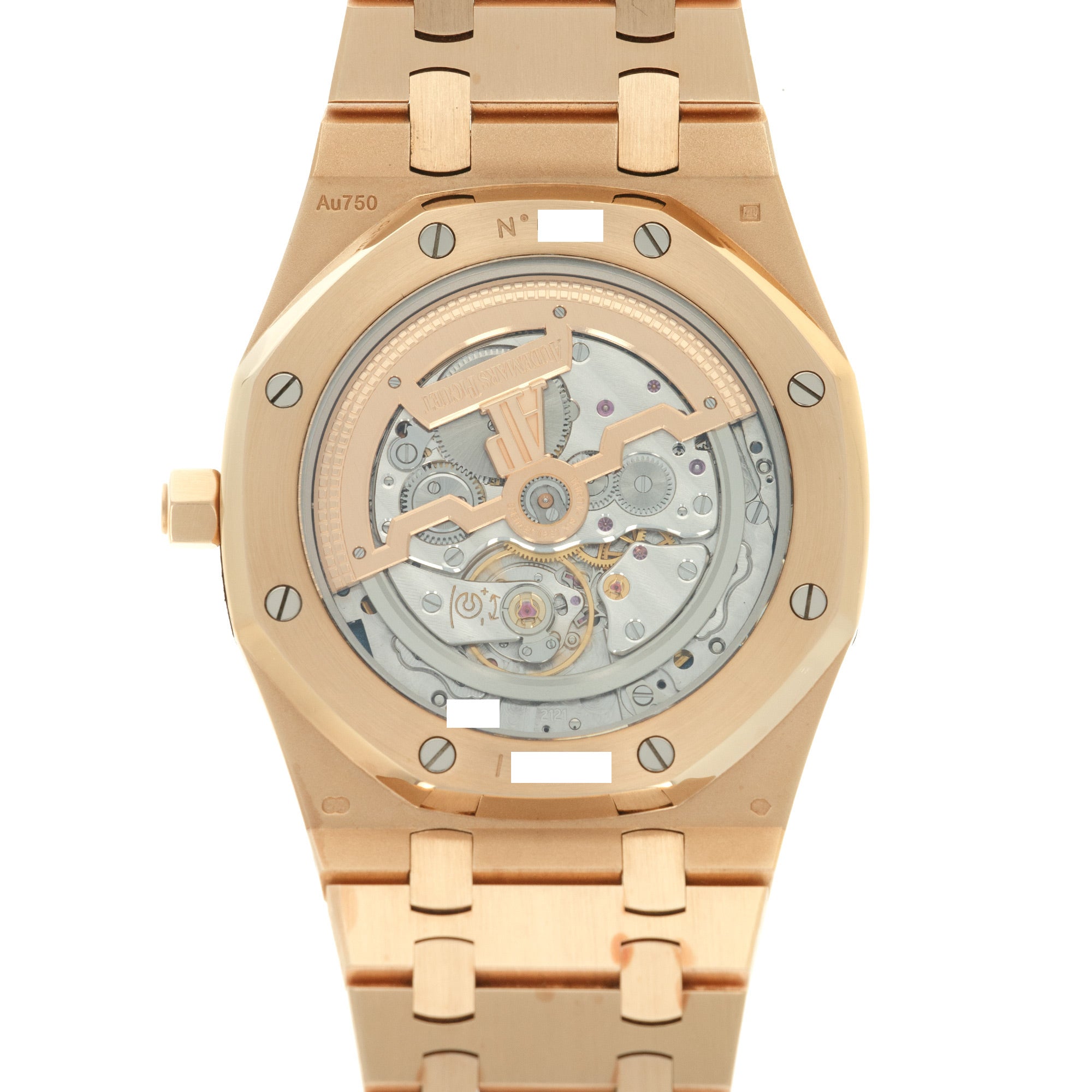 Audemars Piguet - Audemars Piguet Rose Gold Royal Oak Ultra-Thin Watch Ref. 15202 - The Keystone Watches