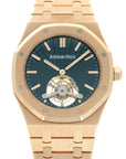 Audemars Piguet - Audemars Piguet Rose Gold Royal Oak Tourbillon Watch Ref. 26522 - The Keystone Watches