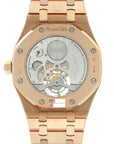 Audemars Piguet - Audemars Piguet Rose Gold Royal Oak Tourbillon Watch Ref. 26522 - The Keystone Watches