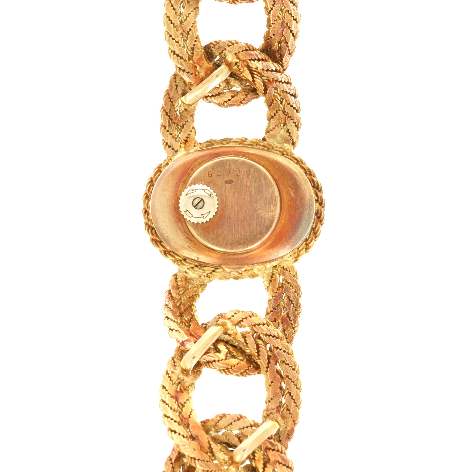 Audemars Piguet - Audemars Piguet Yellow Gold Braided Bracelet Watch, 1960s - The Keystone Watches