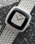 Piaget - Piaget White Gold Onyx Diamond Watch, 1970s - The Keystone Watches