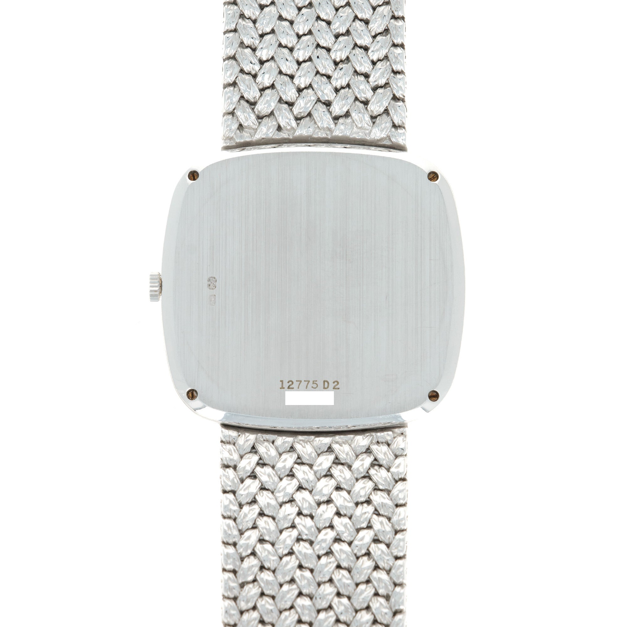 Piaget - Piaget White Gold Onyx Diamond Watch, 1970s - The Keystone Watches