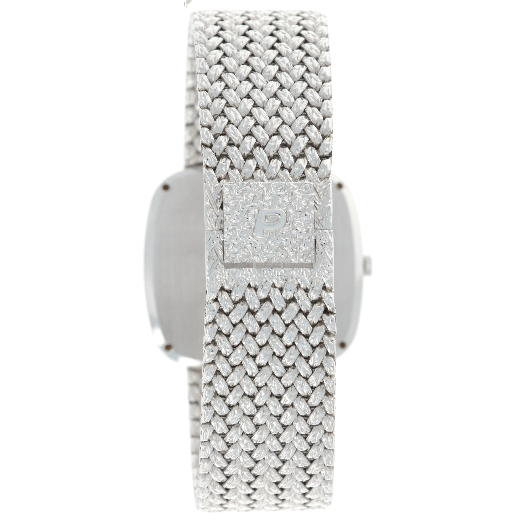 Piaget - Piaget White Gold Onyx Diamond Watch, 1970s - The Keystone Watches