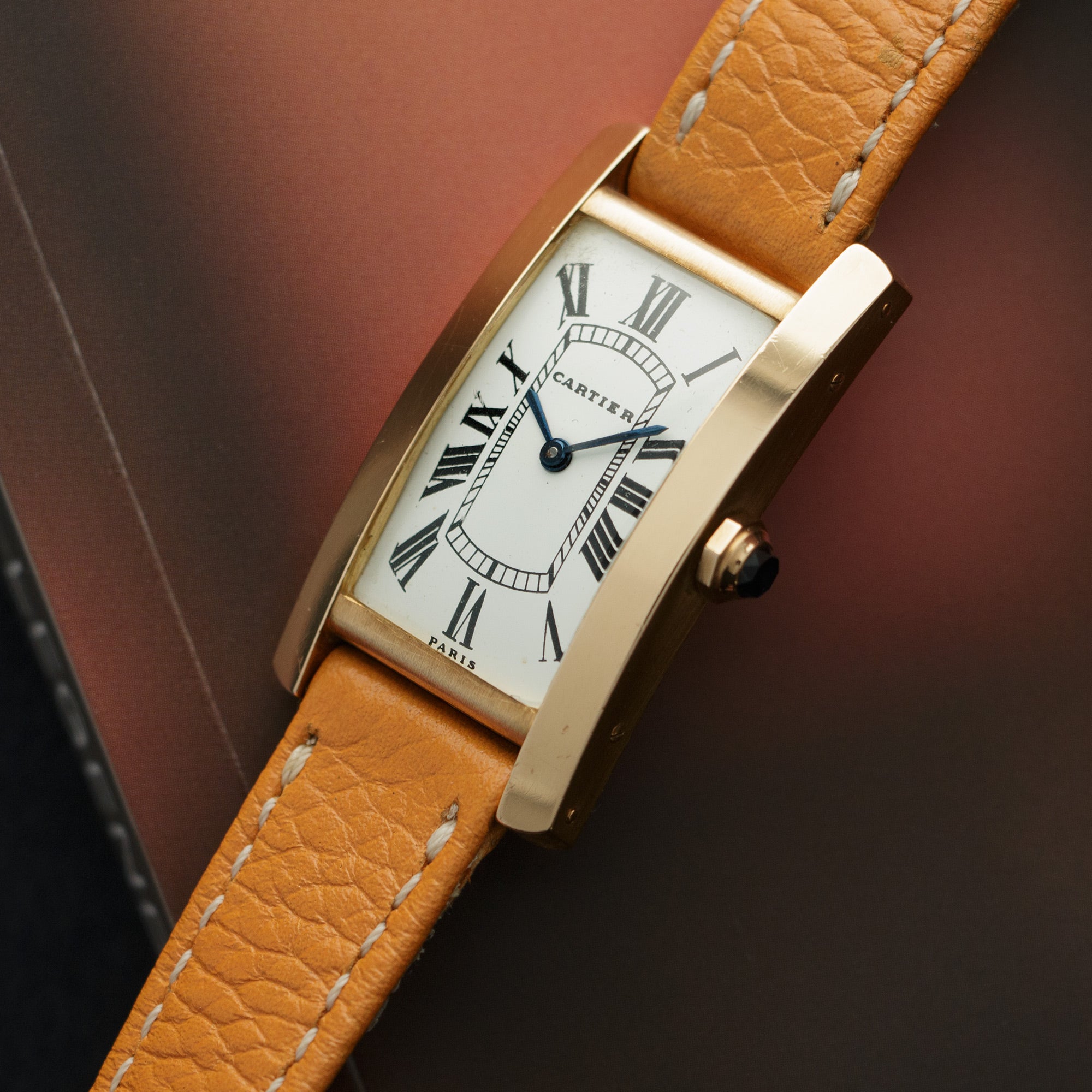 Cartier - Cartier Yellow Gold Tank Cintree Watch, 1970s - The Keystone Watches