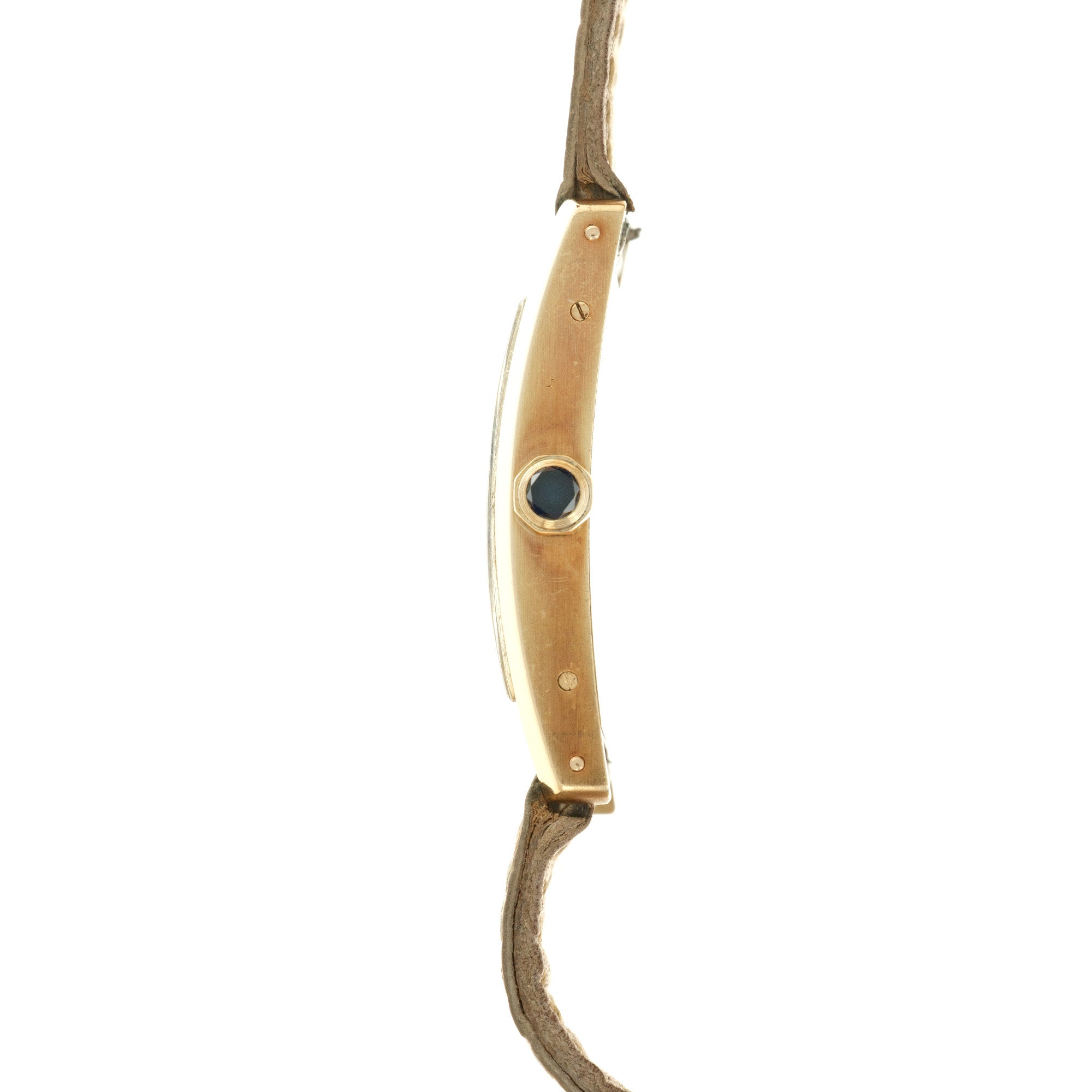 Cartier - Cartier Yellow Gold Tank Cintree Watch, 1970s - The Keystone Watches