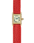 Cartier - Cartier Yellow Gold Mini Tank Diamond Watch, 1968 - The Keystone Watches