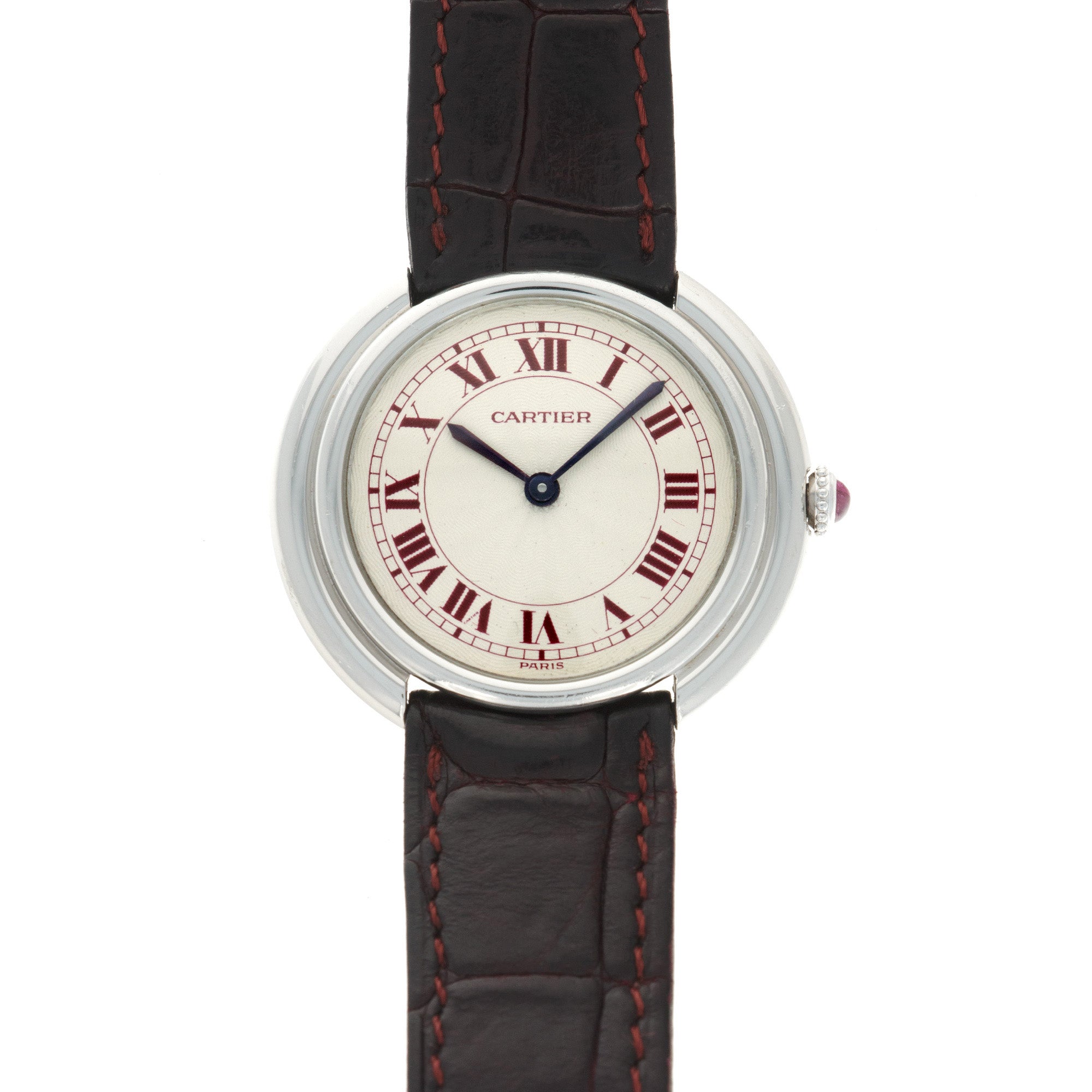 Cartier - Cartier Platinum Vendome Watch, 1974 - The Keystone Watches