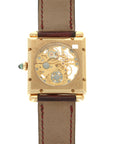 Cartier - Cartier Yellow Gold Carree Obus Skeleton Watch, Limited to 100 - The Keystone Watches
