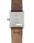 Cartier - Cartier Platinum Tank Mechanical Watch - The Keystone Watches