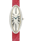 Cartier - Cartier White Gold Baignoire Allongee Diamond Watch - The Keystone Watches