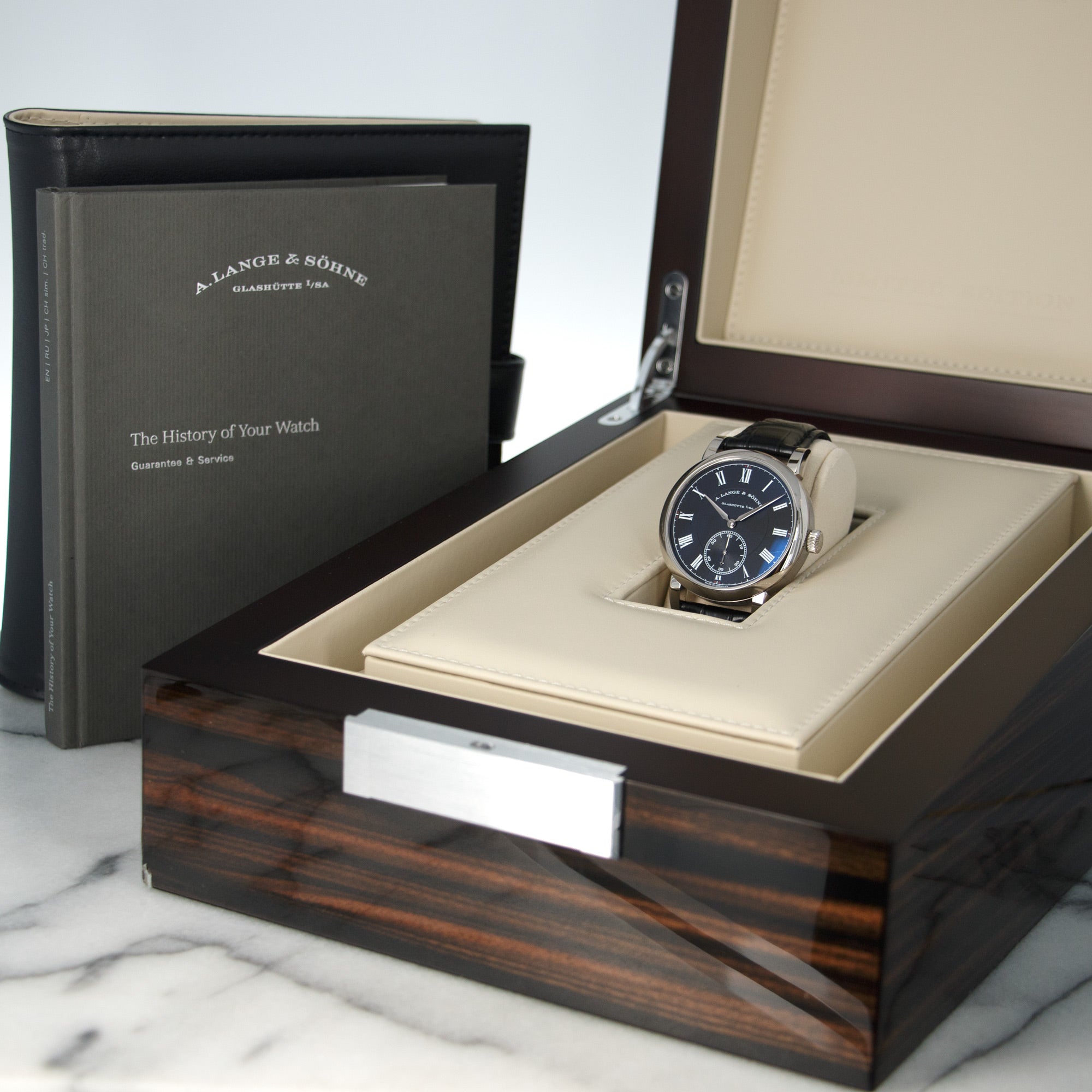 A. Lange & Sohne - A. Lange & Sohne White Gold Pour Le Merite Watch Ref. 260.028 - The Keystone Watches